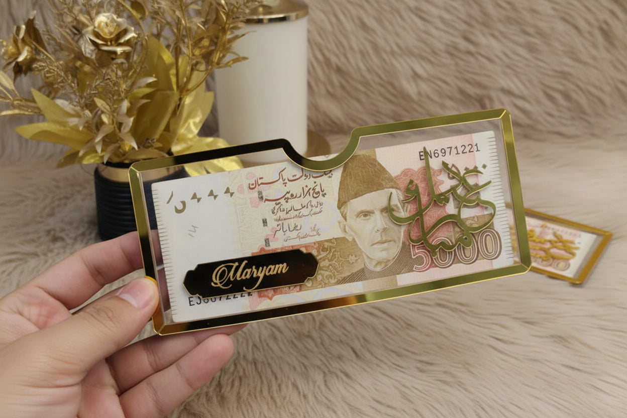 Custom Acrylic Eidi Envelopes