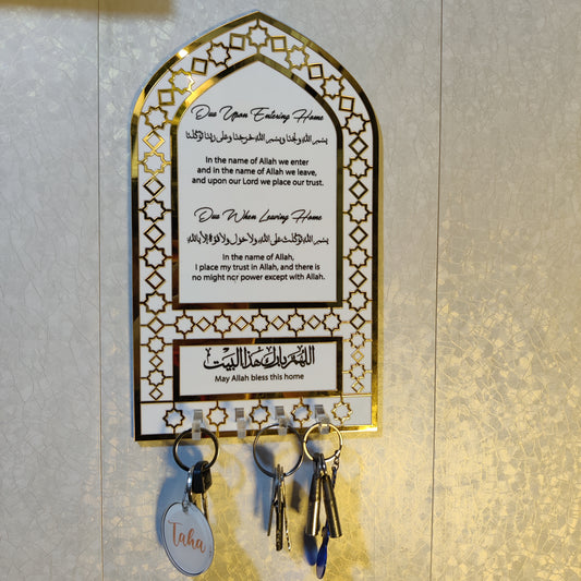 Spiritual Acrylic Key Holder