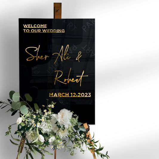 Wedding Welcome Sign